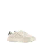 Emporio Armani Hammered-leather sneakers