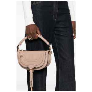 Chloé Marcie Mini Shoulder Bag In Soft Leather