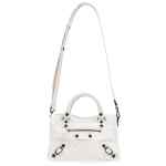 Balenciaga Le City Bag Mini In Optic White