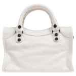 Balenciaga Le City Bag Mini In Optic White