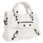 Balenciaga Le City Bag Mini In Optic White