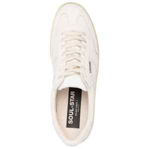 Golden Goose Soul Star in white nappa