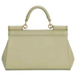 Dolce & Gabbana Sicily Small Handbag In Dauphine Calfskin
