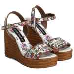 Dolce & Gabbana Nappa wedge with thread embroidery