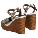 Dolce & Gabbana Nappa wedge with thread embroidery