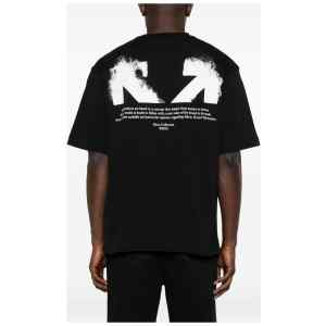 Off White T-shirts and Polos Black