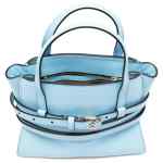 Moschino Tie Me small leather handbag