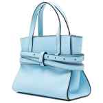 Moschino Tie Me small leather handbag