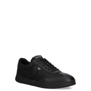 Emporio Armani Nylon sneakers with leather details