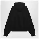 Fear of God Essentials Black washed sweatshirt with logo print