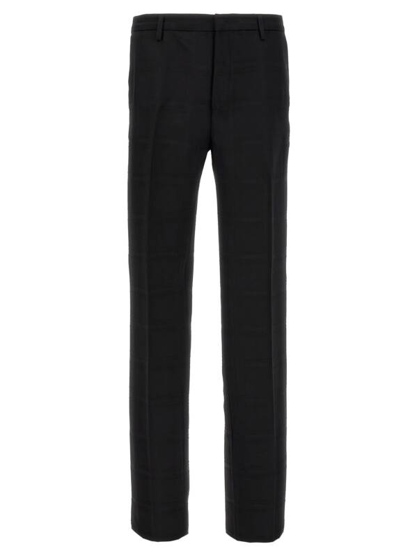 Etro Check Wool Trousers Etro Check Wool Trousers