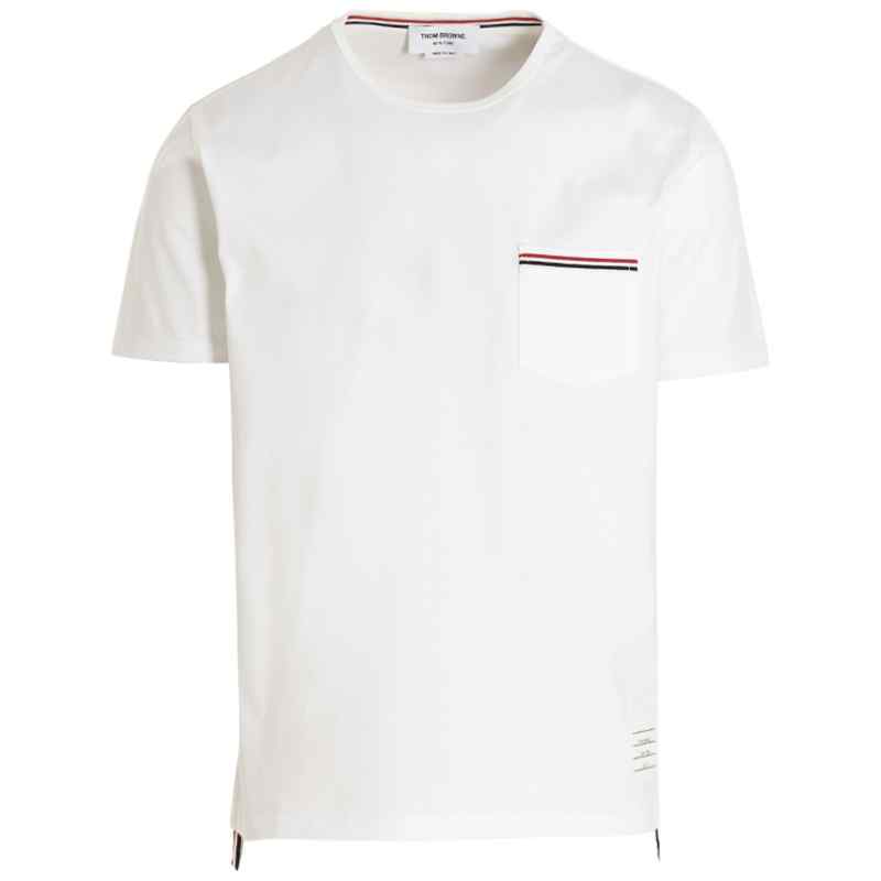 Thom Browne Logo Band Jersey T-shirt