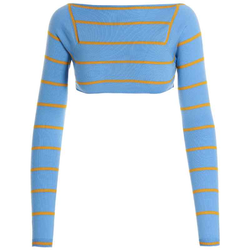 Emilio Pucci Cut-out Cropped Sweater
