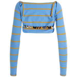 Emilio Pucci Cut-out Cropped Sweater