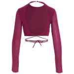 The Andamane Cropped Georgette Top