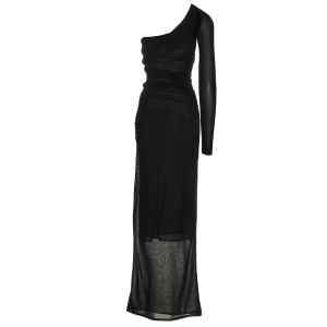 Saint Laurent Draped Long Dress