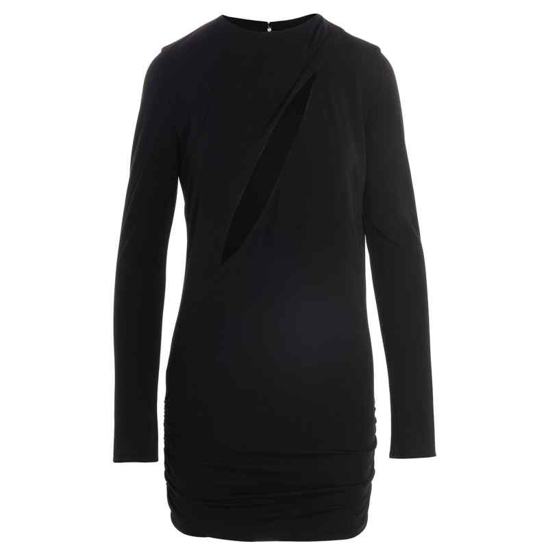 Versace Cut Out Jersey Dress
