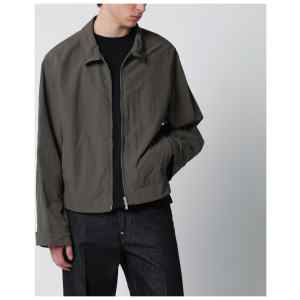 Dries Van Noten Khaki zip-up jacket