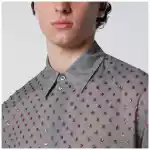 Dries Van Noten Grey shirt with sequins
