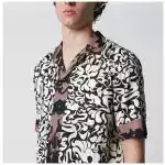 Dries Van Noten Shirt with Graphic Squiggle print