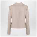 the garment Mille beige double-breasted jacket