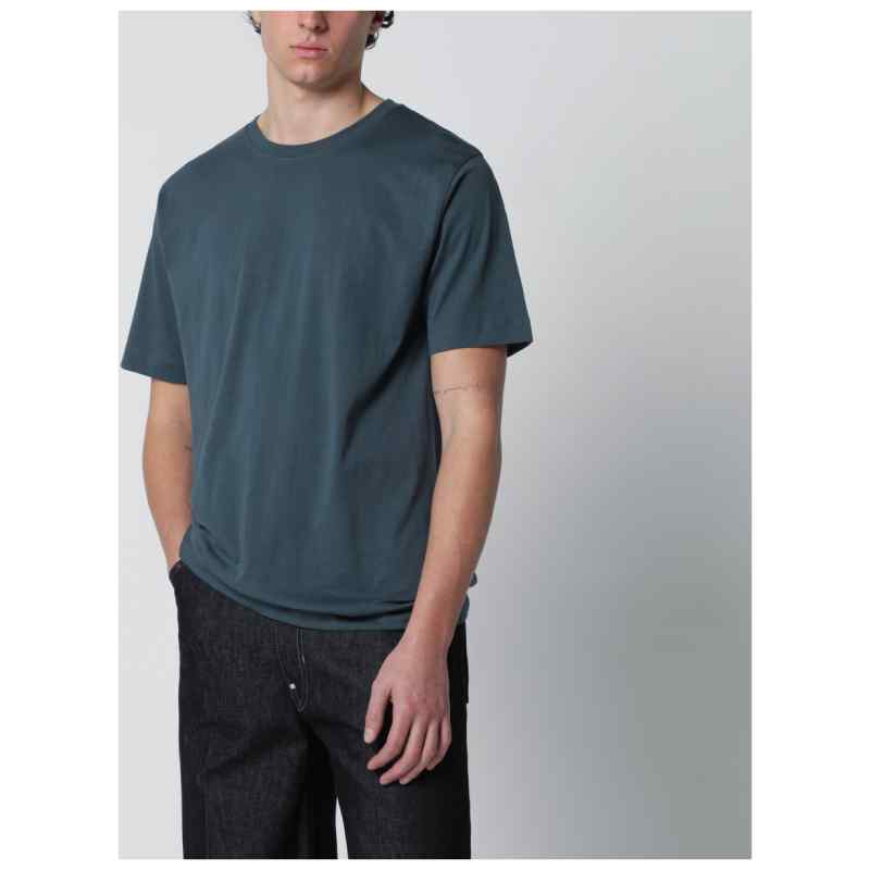 Dries Van Noten Petrol green cotton T-shirt, theFeinheit