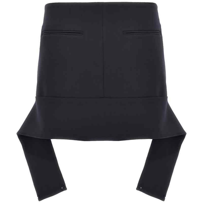 225CJU260PL01597075_01_M_2025-02-26T10-42-45.396Z-1 Courreges Reversed Belt Mini Skirt