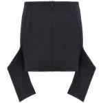 Courreges Reversed Belt Mini Skirt
