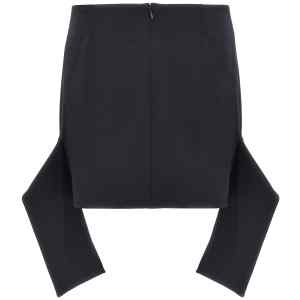 Courreges Reversed Belt Mini Skirt