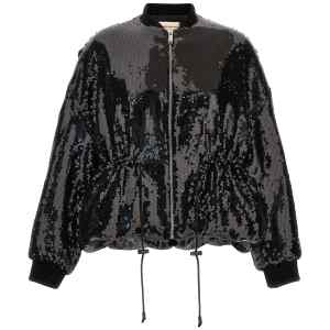 Alexandre Vauthier Sequin Bomber Jacket