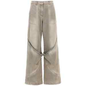 The Attico Used Effect Jeans