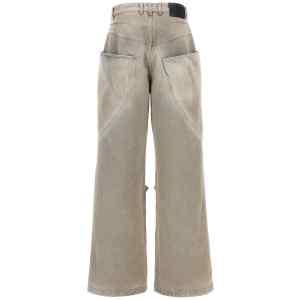 The Attico Used Effect Jeans