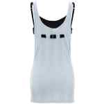 The Attico Logo Ribbed Top