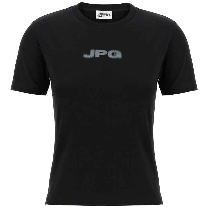 Jean Paul Gaultier The Black Jpg Baby Tee T-shirt