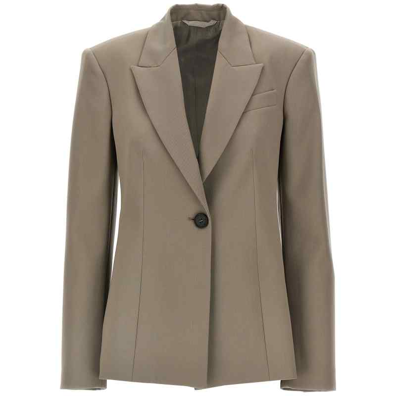 The Attico Single-breasted Wool Blazer