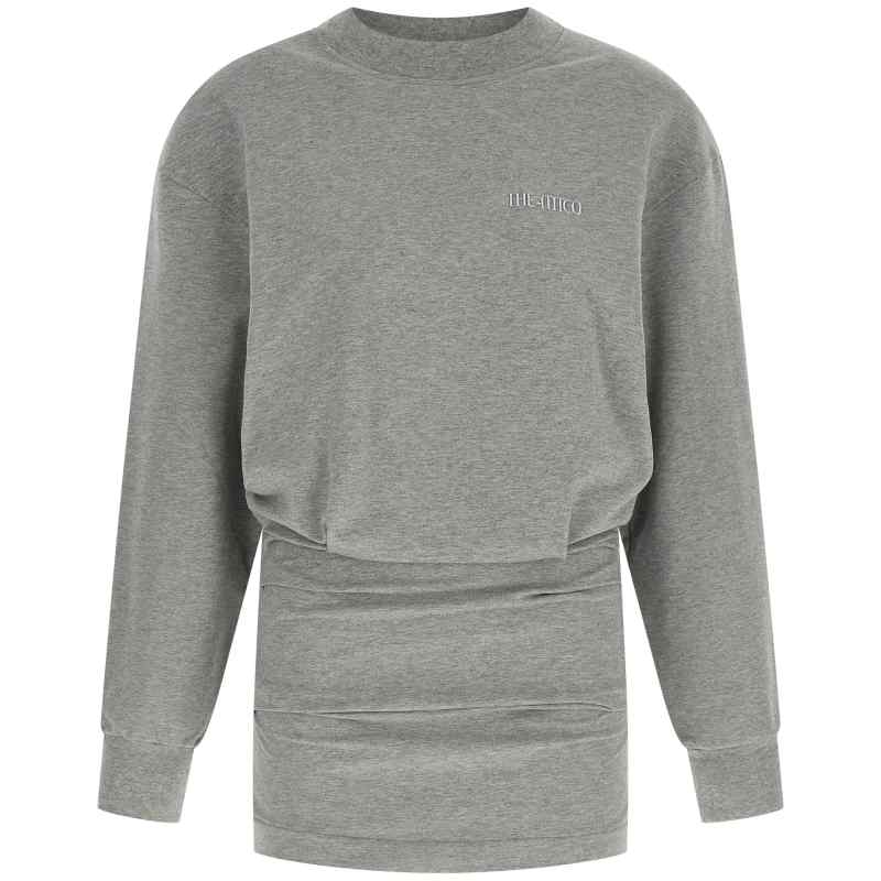 The Attico Draped Mini Dress The Attico Draped Mini Dress