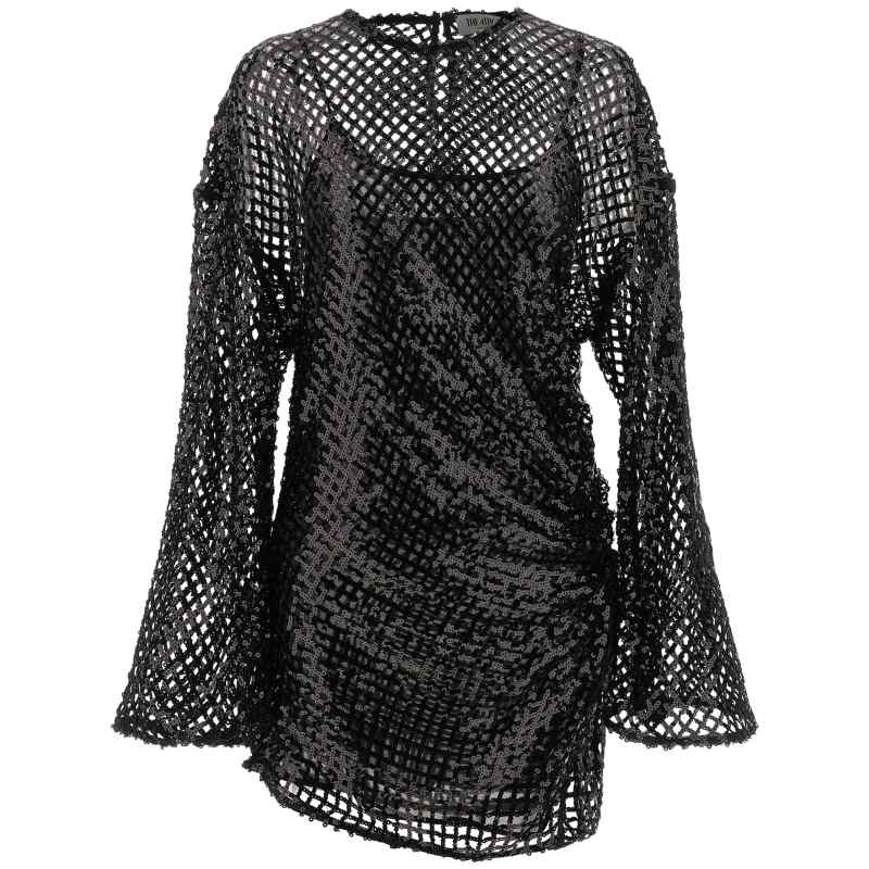 251WCA00453100_01_M_2025-07-17T07-48-45.446Z-2 The Attico Sequin Mesh Dress