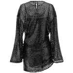 The Attico Sequin Mesh Dress