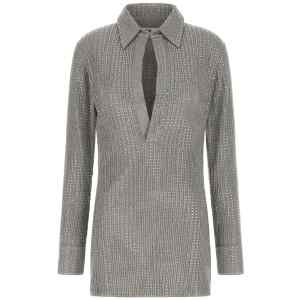 The Attico Rhinestone Dress