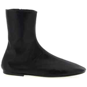 Dries Van Noten Leather Ankle Boots