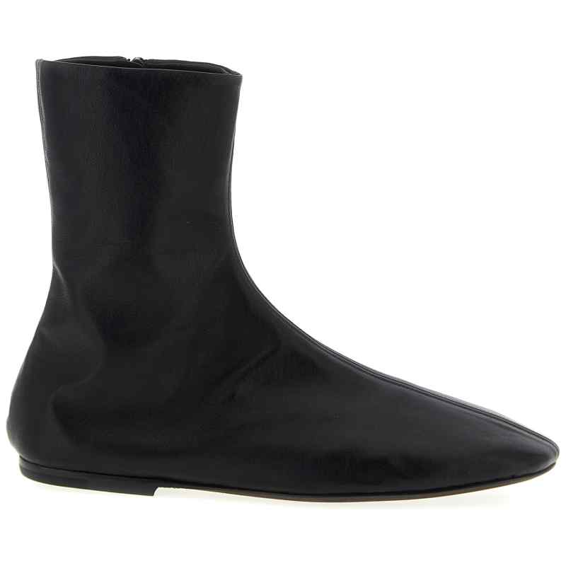 Dries Van Noten Leather Ankle Boots