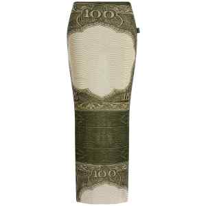 Jean Paul Gaultier Re-edition - The Green Cartouche Skirt