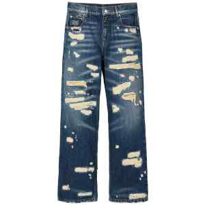 Marc Jacobs The Rip And Repair Straight Jean Jeans