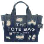 Marc Jacobs The Rip And Repair Denim Small Tote Shopping Bag