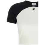 Courreges Circle Contrast T-shirt