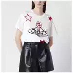 Vivienne Westwood White Orb and Stars T-shirt