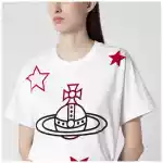 Vivienne Westwood White Orb and Stars T-shirt