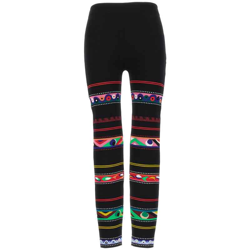 Emilio Pucci Jacquard Patterned Leggings