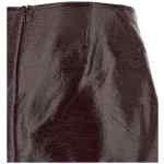 Courreges Fold Vinyl Mini Skirt