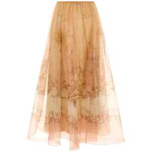 Zimmermann Hypnotic Organza Maxi Skirt